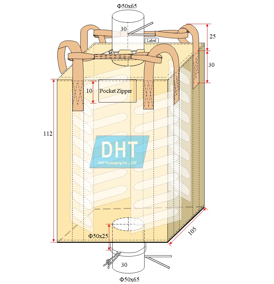 Big bags of coffee beans